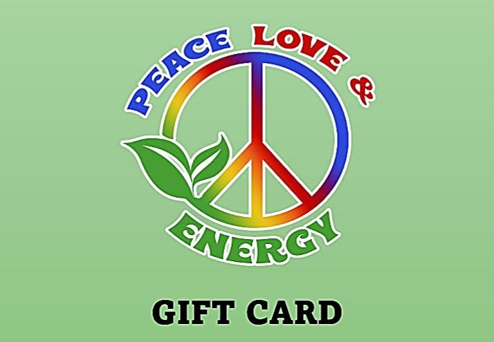 Peace Love & Energy Gift Card